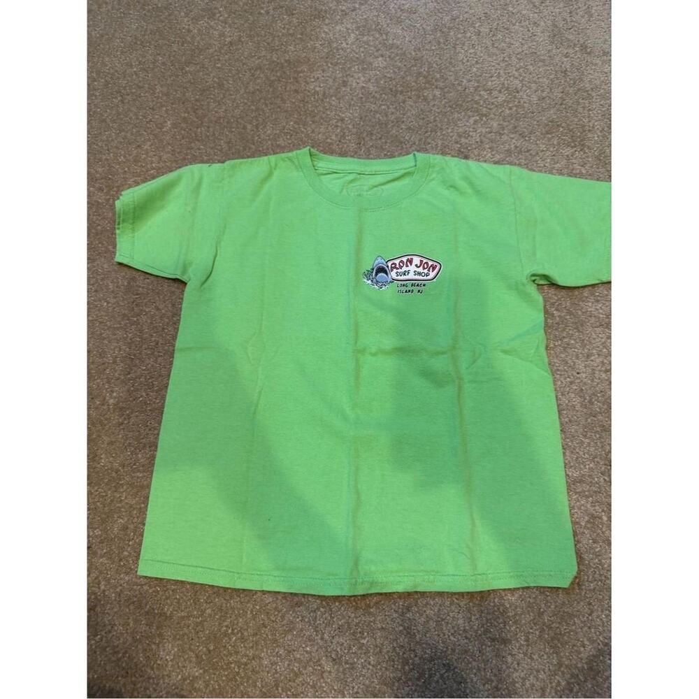 Kid's Ron Jon Surf Shop LBI, NJ Lime Green T-Shirt Size Small